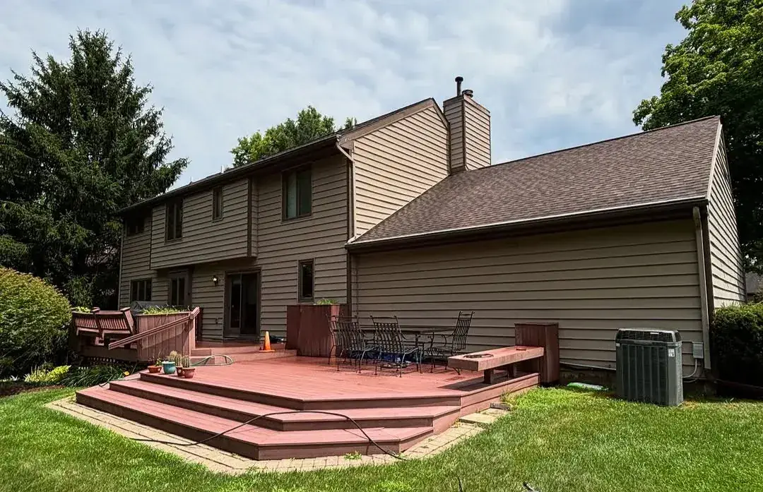 Pressure washing project