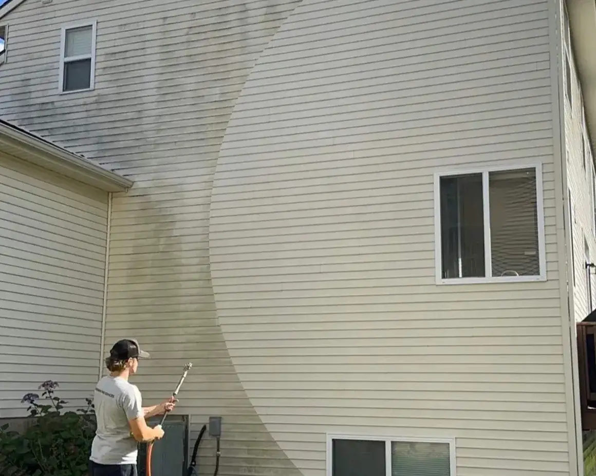 Pressure washing